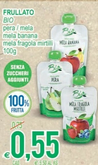 MD Discount Bio Frullato Pera / Mela offerta