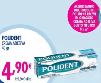 Acqua & Sapone POLIDENT CREMA ADESIVA 40 gr offerta
