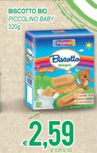 MD Discount Piccolino Baby Biscotto Bio offerta