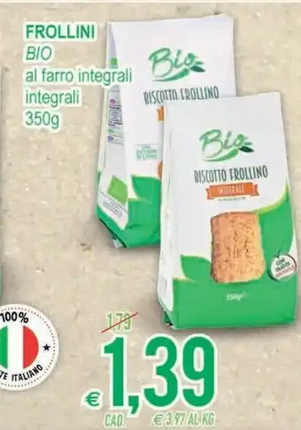 MD Discount Bio Frollini Al Farro Integrali offerta