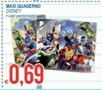 Disney Maxi Quaderno