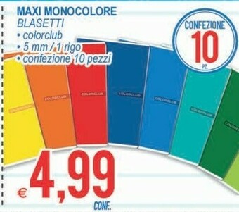 MD Discount Blasetti Maxi Monocolore offerta