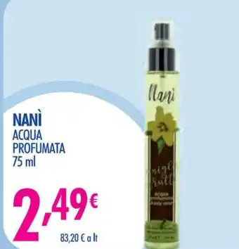 NANI ACQUA PROFUMATA 75 ml