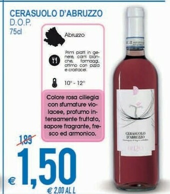 MD Discount Cerasuolo D'abruzzo Dop offerta