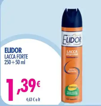 Acqua & Sapone ELIDOR LACCA FORTE 250 + 50 ml offerta