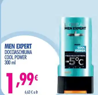 Acqua & Sapone MEN EXPERT DOCCIASCHIUMA COOL POWER 300 ml offerta