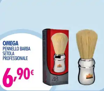 Acqua & Sapone OMEGA PENNELLO BARBA SETOLA PROFESSIONALE offerta