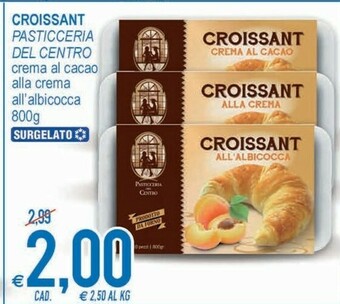 MD Discount Pasticceria Del Centro Croissant Crema Al Cacao offerta