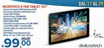 Microtech E-Tab Tablet 10.1