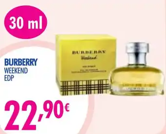 Acqua & Sapone BURBERRY WEEKEND EDP 30 ml offerta