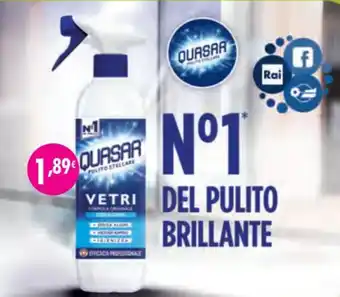 Acqua & Sapone QUASAR VETRI offerta