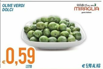 MD Discount Miraglia Olive Verdi Dolci offerta
