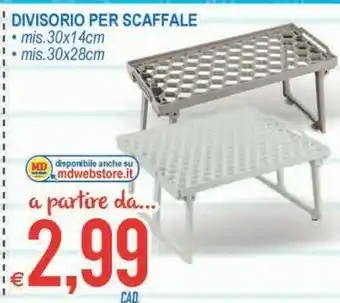 MD Discount Divisorio Per Scaffale offerta