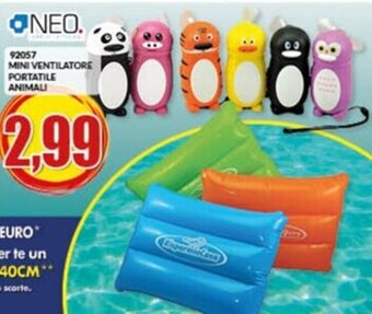 NEO MINI VENTILATORE PORTATILE ANIMALI