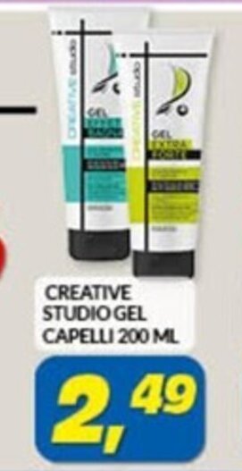Risparmio Casa CREATIVE STUDIO GEL CAPELLI 200 ML offerta
