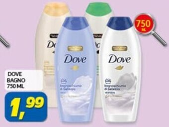 Risparmio Casa DOVE BAGNO 750 ML offerta