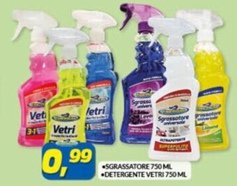 Risparmio Casa SGRASSATORE 750 ML DETERGENTE VETRI 750 ML offerta