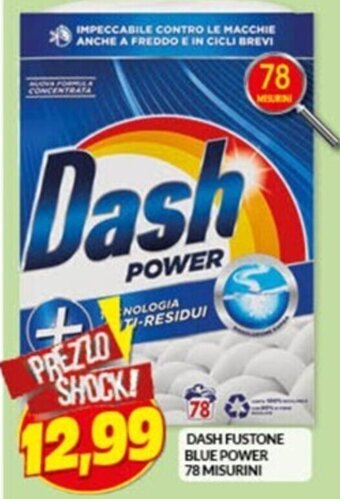 DASH FUSTONE BLUE POWER 78 MISURINI