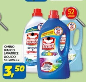 OMINO BIANCO Lavatrice Liquido 52 Lavaggi