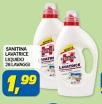 Risparmio Casa SANITINA LAVATRICE LIQUIDO 28 LAVAGGI offerta