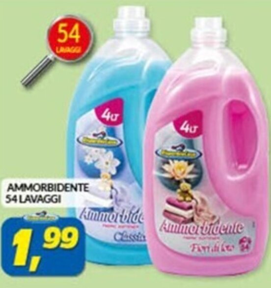 Risparmio Casa AMMORBIDENTE 54 LAVAGGI offerta