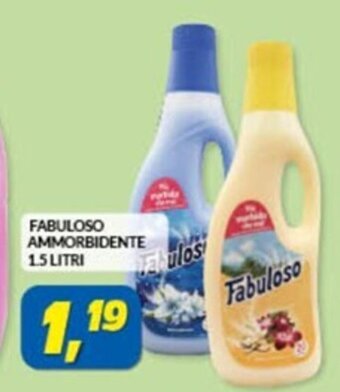 Risparmio Casa FABULOSO AMMORBIDENTE 1.5 LITRI offerta