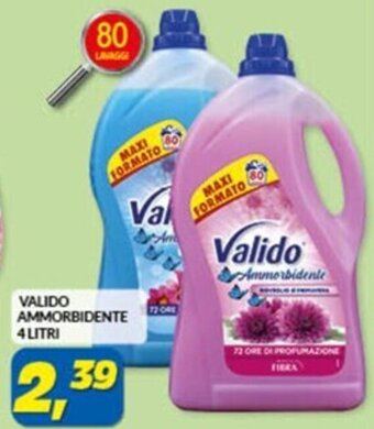 Risparmio Casa VALIDO AMMORBIDENTE 4 LITRI offerta