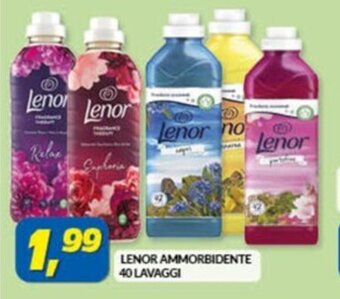 Risparmio Casa LENOR AMMORBIDENTE 40 LAVAGGI offerta