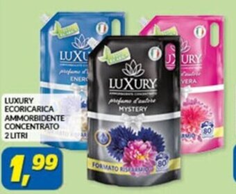 Risparmio Casa LUXURY ECORICARICA AMMORBIDENTE CONCENTRATO 2 LITRI offerta