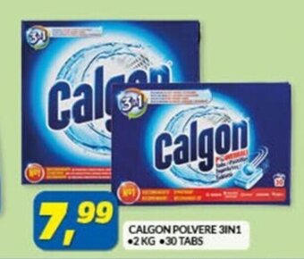 Risparmio Casa CALGON POLVERE 3IN1 2 KG 30 TABS offerta