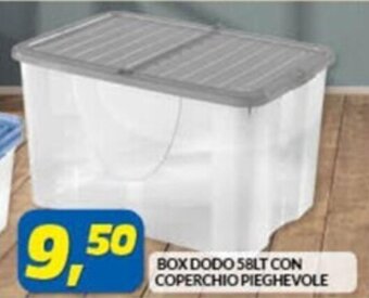 Risparmio Casa BOX DODO 58LT CON COPERCHIO PIEGHEVOLE offerta