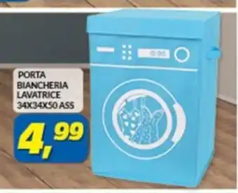 Risparmio Casa PORTA BIANCHERIA LAVATRICE 34X34X50 ASS offerta