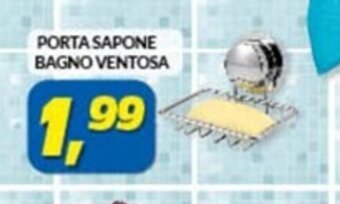 Risparmio Casa PORTA SAPONE BAGNO VENTOSA offerta