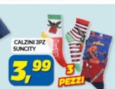 Risparmio Casa CALZINI 3PZ SUNCITY offerta