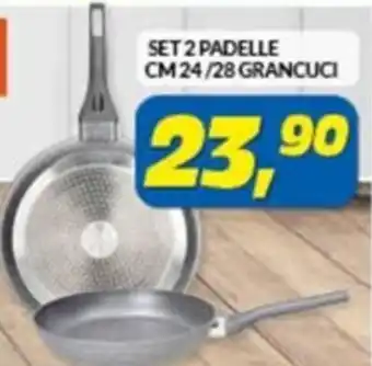Risparmio Casa SET 2 PADELLE CM 24/28 GRANCUCI offerta