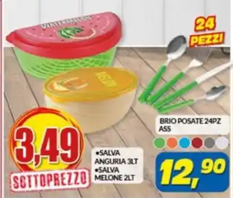 Risparmio Casa BRIO POSATE 24PZ ASS offerta
