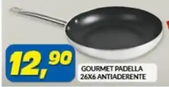Risparmio Casa GOURMET PADELLA 26X6 ANTIADERENTE offerta