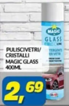 PULISCIVETRI/ CRISTALLI MAGIC GLASS 400ML