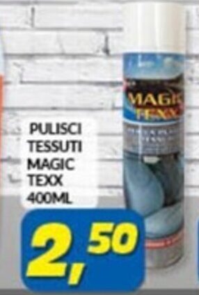 Risparmio Casa PULISCI TESSUTI MAGIC TEXX 400ML offerta