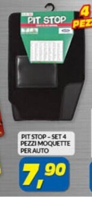 Risparmio Casa PIT STOP-SET 4 PEZZI MOQUETTE PER AUTO offerta