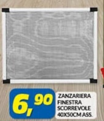 ZANZARIERA FINESTRA SCORREVOLE 40X50CMASS