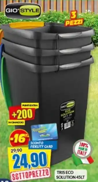 TRIS ECO SOLUTION 45LT