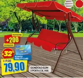 DONDOLO SLIM 3 POSTI COLASS