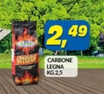 CARBONE LEGNA KG.2,5