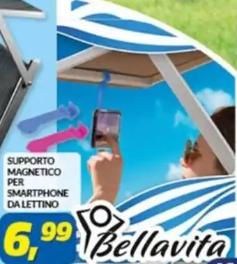 Risparmio Casa SUPPORTO MAGNETICO PER SMARTPHONE DA LETTINO offerta