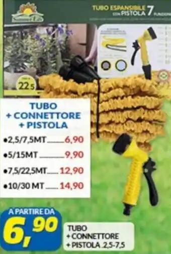 TUBO + CONNETTORE + PISTOLA