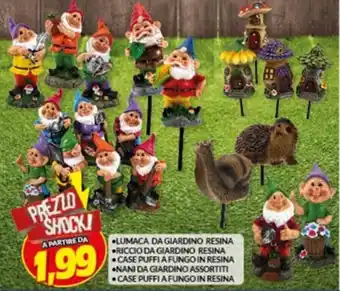 Risparmio Casa LUMACA DA GIARDINO RESINA offerta
