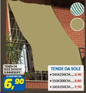 Risparmio Casa TENDE DA SOLE 145X250CM Summerlife offerta