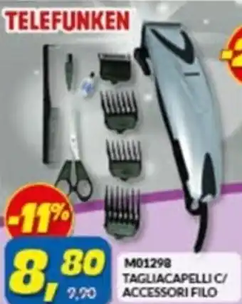 Risparmio Casa TAGLIACAPELLI C/ ACCESSORI FILO offerta