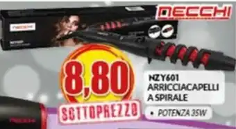 Risparmio Casa NZY601 ARRICCIACAPELLI A SPIRALE offerta